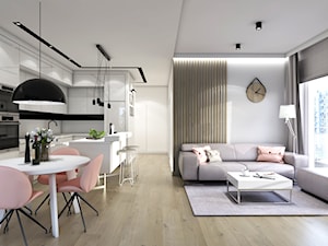 Mieszkanie Morena - Salon, styl nowoczesny - zdjęcie od Inka Studio