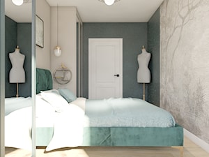 Mid-Century Modern - Sypialnia, styl nowoczesny - zdjęcie od Inka Studio
