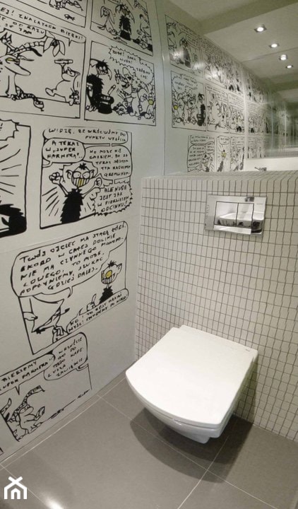 Toaleta- dla gości - zdjęcie od Studio Projektowe HOKO GROUP
