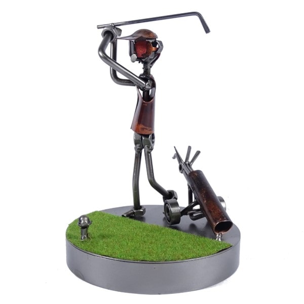 METALOWA FIGURKA GOLFISTA Z ZAMACHEM. DLA FANÓW GOLFA - zdjęcie od Metal Design 24 - Homebook