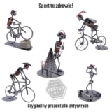 Metalowe figurki przedstawiające sportowców - zdjęcie od Metal Design 24