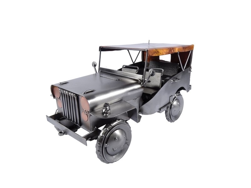 METALOWY MODEL SAMOCHODU JEEP WILLYS - zdjęcie od Metal Design 24