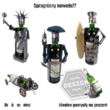 Oryginalne metalowe stojaki na wino - zdjęcie od Metal Design 24