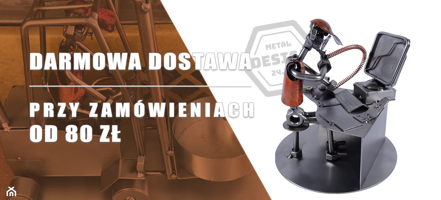 Metalowe rękodzieło z darmową wysyłką - zdjęcie od Metal Design 24 - Homebook