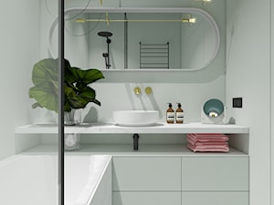 Zielona łazienka - zdjęcie od Isla Interiors