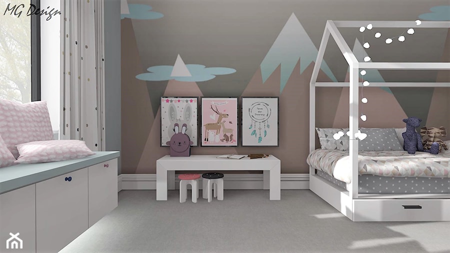 Pokój dla dziewczynki - zdjęcie od MG Design