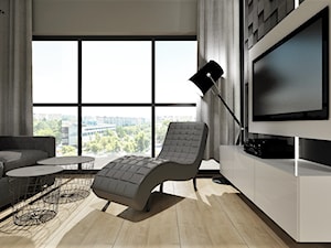 Mieszkanie w stylu nowoczesnym w Opolskim apartamentowcu - Salon, styl nowoczesny - zdjęcie od MG Design