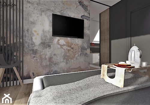 Dom w Lędzinach - Sypialnia, styl nowoczesny - zdjęcie od MG Design