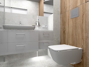 Mała łazienka z prysznicem - zdjęcie od MG Design