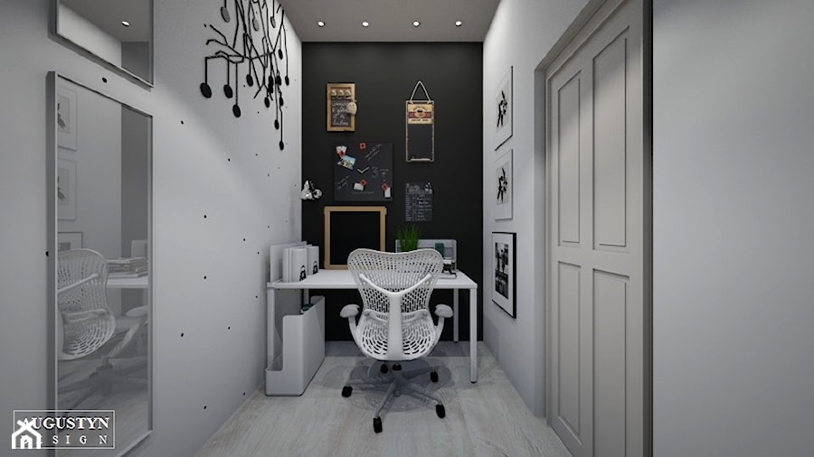 office - Biuro, styl nowoczesny - zdjęcie od augustyndesign