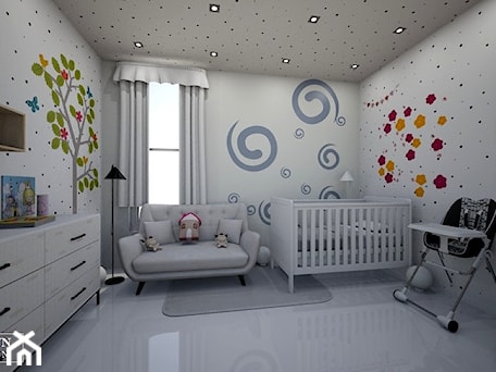 Aranżacje wnętrz - Pokój dziecka: kids room - Duży biały pokój dziecka dla niemowlaka dla chłopca dla dziewczynki, styl tradycyjny - augustyndesign. Przeglądaj, dodawaj i zapisuj najlepsze zdjęcia, pomysły i inspiracje designerskie. W bazie mamy już prawie milion fotografii!