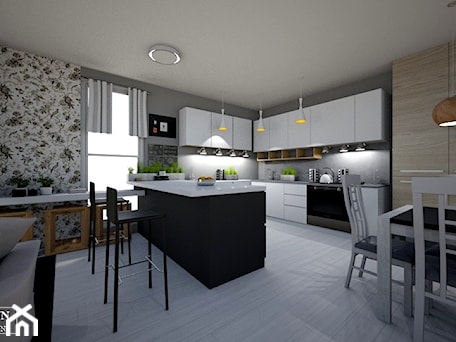 Aranżacje wnętrz - Kuchnia: kitchen - Kuchnia, styl skandynawski - augustyndesign. Przeglądaj, dodawaj i zapisuj najlepsze zdjęcia, pomysły i inspiracje designerskie. W bazie mamy już prawie milion fotografii!