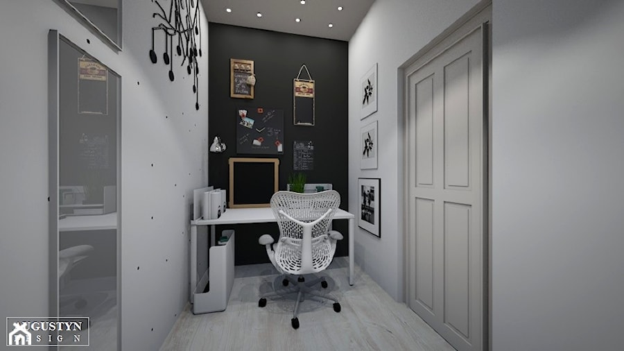 office - Biuro, styl nowoczesny - zdjęcie od augustyndesign
