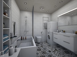 bathroom - Łazienka, styl nowoczesny - zdjęcie od augustyndesign