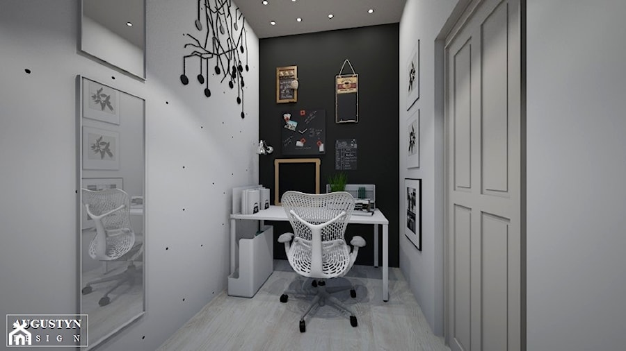 office - Biuro, styl nowoczesny - zdjęcie od augustyndesign