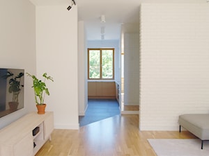 Mieszkanie przy skarpie - Salon, styl skandynawski - zdjęcie od DEMBOWSKA / JAGIEŁŁO studio architektury