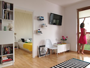 Mieszkanie na Wilanowie - Salon, styl nowoczesny - zdjęcie od DEMBOWSKA / JAGIEŁŁO studio architektury