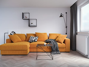 Ventil Compact - Mały szary salon, styl industrialny - zdjęcie od Purmo Polska