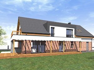 Dom w Drwęsie - Domy, styl rustykalny - zdjęcie od Fiord-Architekci