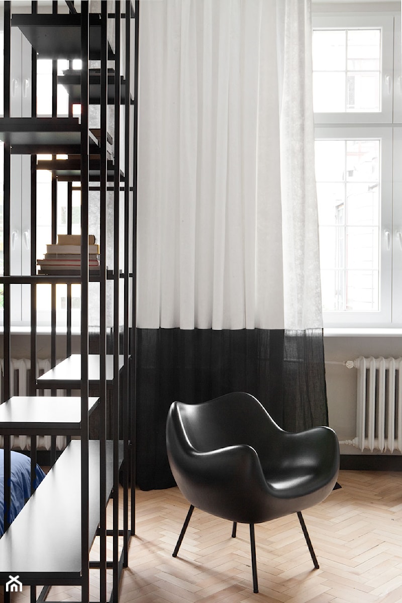Zasłony z Tyveku - Sypialnia, styl minimalistyczny - zdjęcie od Tavana Studio