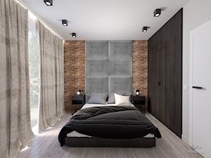 sypialnia z garderobą - zdjęcie od RzutNaProjekt