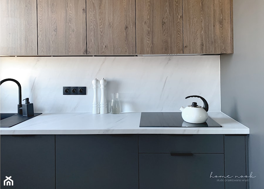 Mieszkanie 45 m2 - Kuchnia - zdjęcie od Studio Architektury Wnętrz Marta Zalewska
