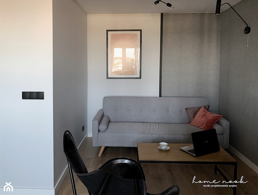 Mieszkanie 45 m2 - Salon - zdjęcie od Studio Architektury Wnętrz Marta Zalewska