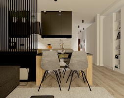 Salon z kuchnią i jadalnią - zdjęcie od Projekty Wnętrz DOYS - Homebook