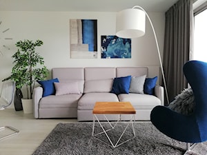 Apartament w Wiśle - Salon, styl nowoczesny - zdjęcie od Aleksandra Ciurkot architektura wnętrz
