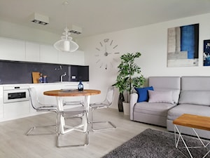 Apartament w Wiśle - Salon, styl nowoczesny - zdjęcie od Aleksandra Ciurkot architektura wnętrz