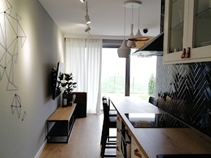 Apartament wakacyjny w Wiśle 2 - Kuchnia, styl skandynawski - zdjęcie od Aleksandra Ciurkot architektura wnętrz