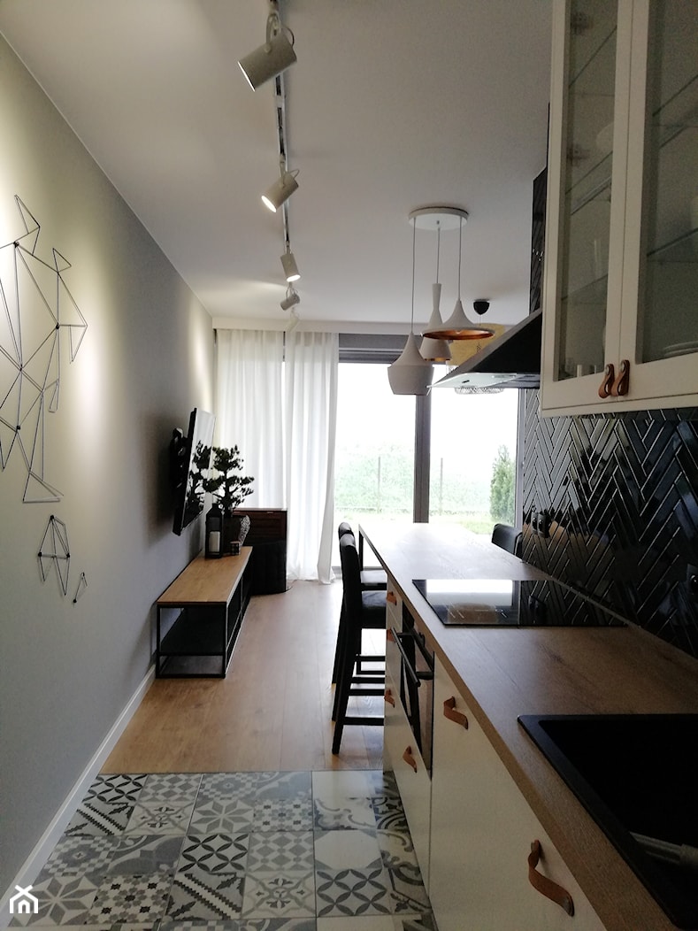 Apartament wakacyjny w Wiśle 2 - Kuchnia, styl skandynawski - zdjęcie od Aleksandra Ciurkot architektura wnętrz - Homebook