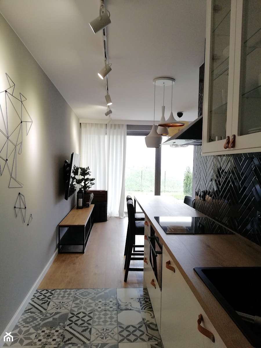 Apartament wakacyjny w Wiśle 2 - Kuchnia, styl skandynawski - zdjęcie od Aleksandra Ciurkot architektura wnętrz
