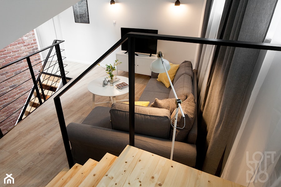 Apartament w skandynawskim stylu na krakowskim Kazimierzu - zdjęcie od Loftstudio