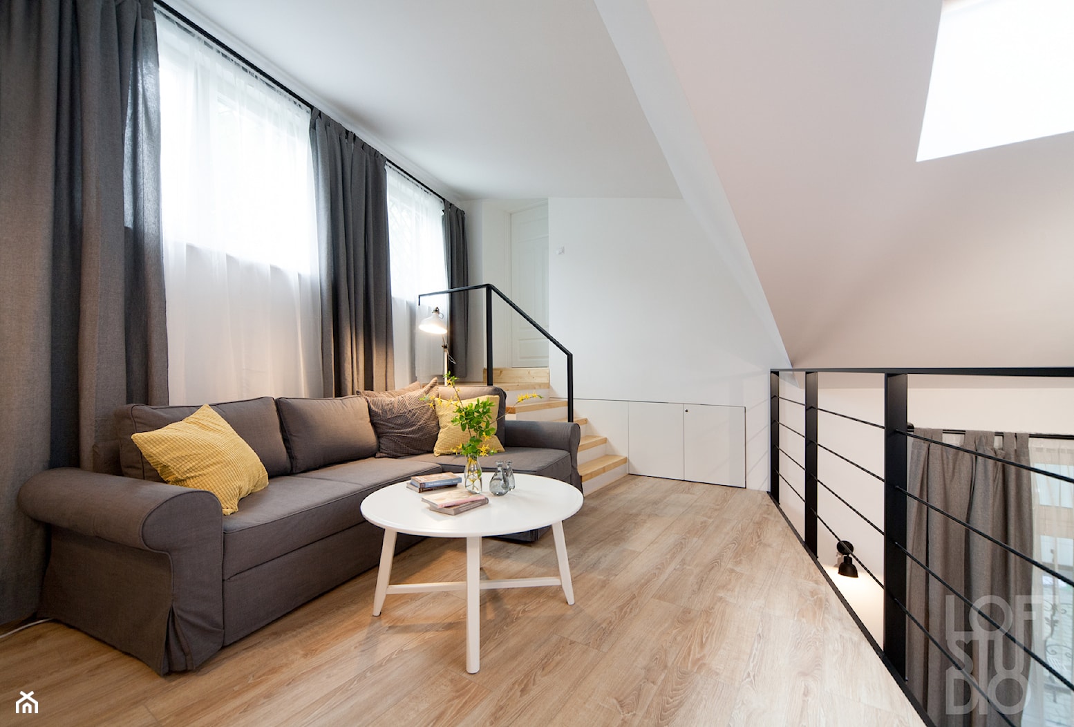 Apartament w skandynawskim stylu na krakowskim Kazimierzu - zdjęcie od Loftstudio - Homebook