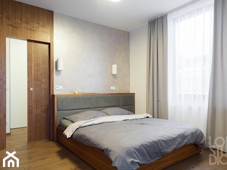 Aranżacje wnętrz - Sypialnia: Apartament z antresolą. - Loftstudio. Przeglądaj, dodawaj i zapisuj najlepsze zdjęcia, pomysły i inspiracje designerskie. W bazie mamy już prawie milion fotografii!