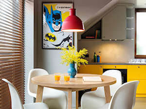 Apartament z kolorem - Jadalnia, styl nowoczesny - zdjęcie od Loftstudio