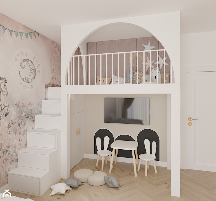 pokoj dziecka - zdjęcie od Paulina Majcherek Projektowanie Wnętrz Piła