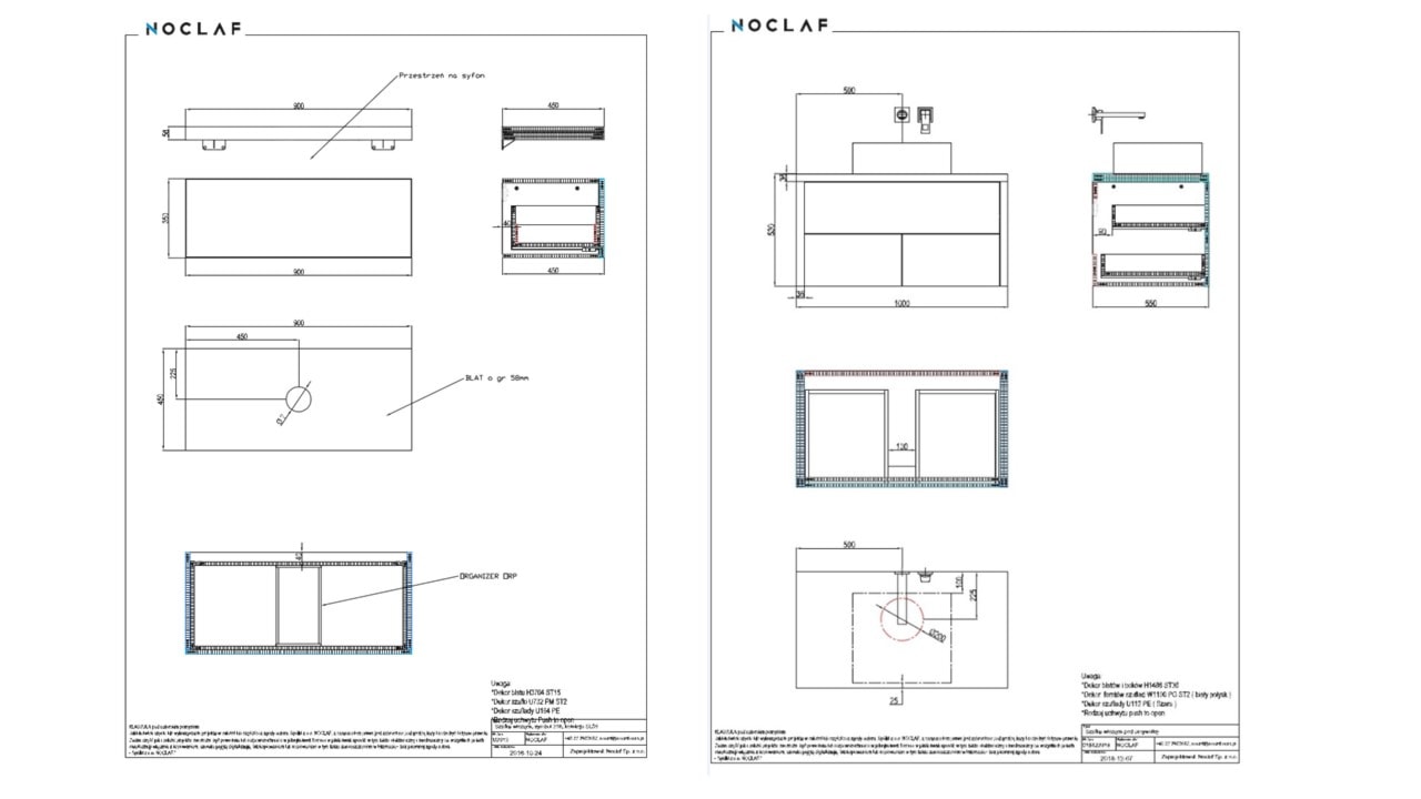 Noclaf meble łazienkowe - zdjęcie od Noclaf producent mebli łazienkowych - Homebook