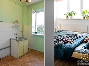 Stylowa sypialnia - zdjęcie od Sobkowiak Architektura