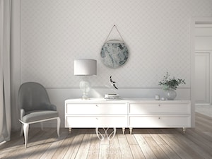 Klasyczne wnętrze mieszkania na warszawskiej Pradze - Średnia biała sypialnia, styl tradycyjny - zdjęcie od Sobkowiak Architektura