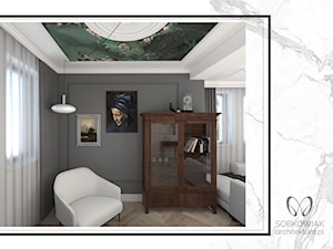 Klasyczne wnętrze podwarszawskiego domu jednorodzinnego - Salon, styl tradycyjny - zdjęcie od Sobkowiak Architektura