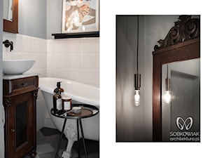 detale w stylowej łazience - zdjęcie od Sobkowiak Architektura