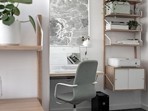 Małe biuro na Warszawskiem Powiślu, po drugiej stronie lustra - zdjęcie od Sobkowiak Architektura