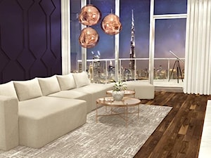 Projekt Dubai 2018 - Salon, styl skandynawski - zdjęcie od Pracownia Oso