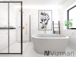 Łazienka w stylu modern retro - zdjęcie od Vizman Design