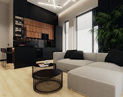 Projekt mieszkania, Katowice 2 - Salon, styl nowoczesny - zdjęcie od Vizman Design - Homebook