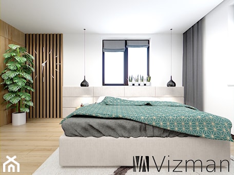 Aranżacje wnętrz - Sypialnia: Sypialnia - Vizman Design. Przeglądaj, dodawaj i zapisuj najlepsze zdjęcia, pomysły i inspiracje designerskie. W bazie mamy już prawie milion fotografii!