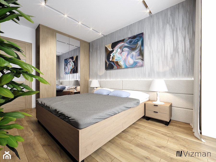 Sypialnia w stylu nowoczesnym - zdjęcie od Vizman Design