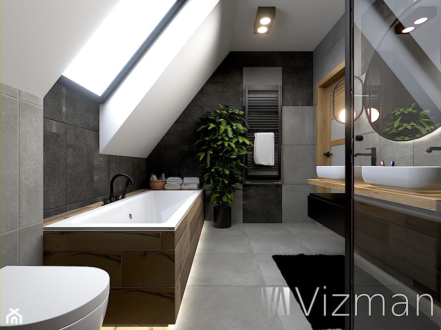 Łazienka nowoczesna - Wojkowice - zdjęcie od Vizman Design